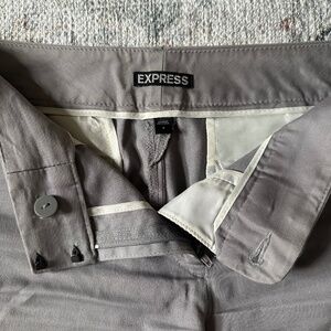 Express Tailored Shorts (Gray)
